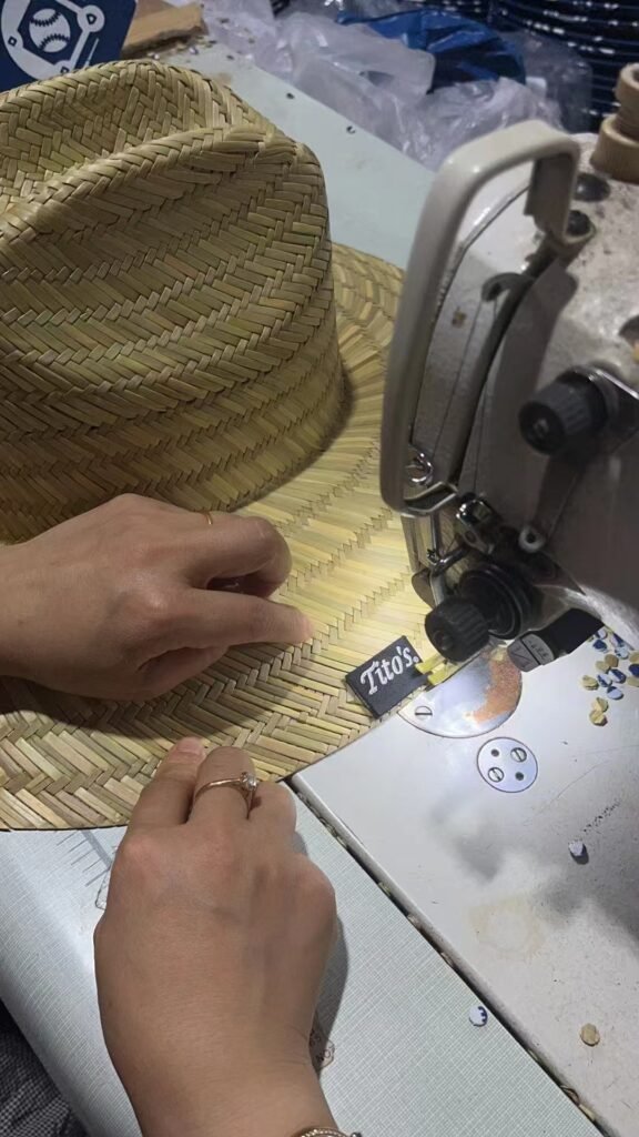 personalized straw hats for beach resorts