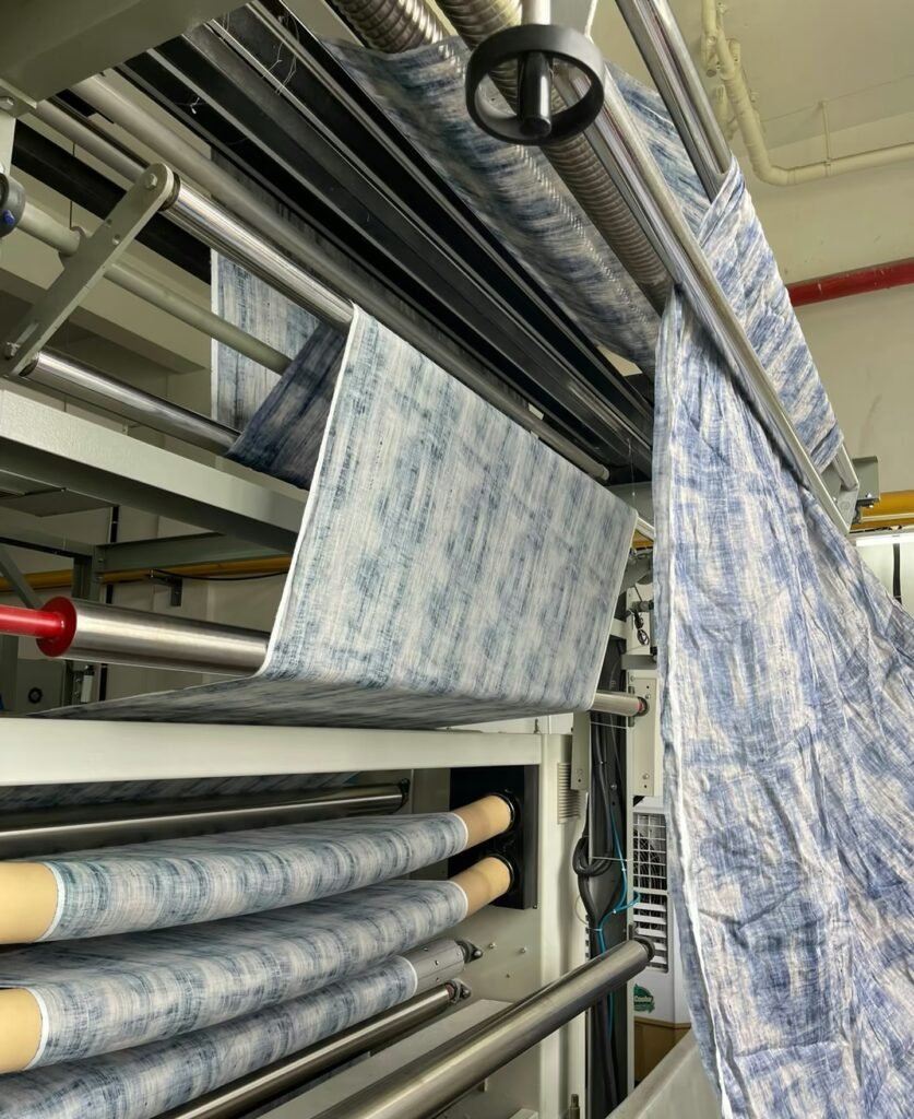 machine digital printing under brim straw hat process